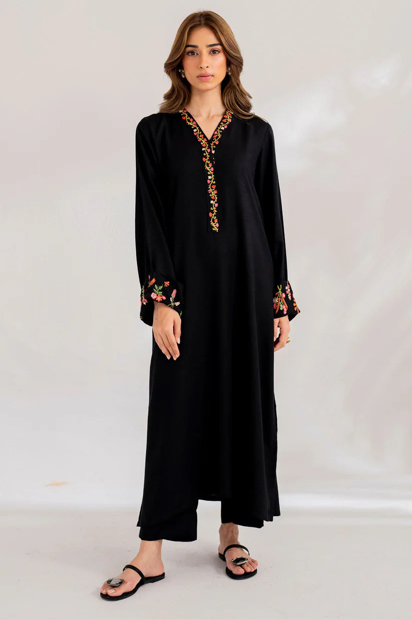 Azure - 2 Pc Embroidered