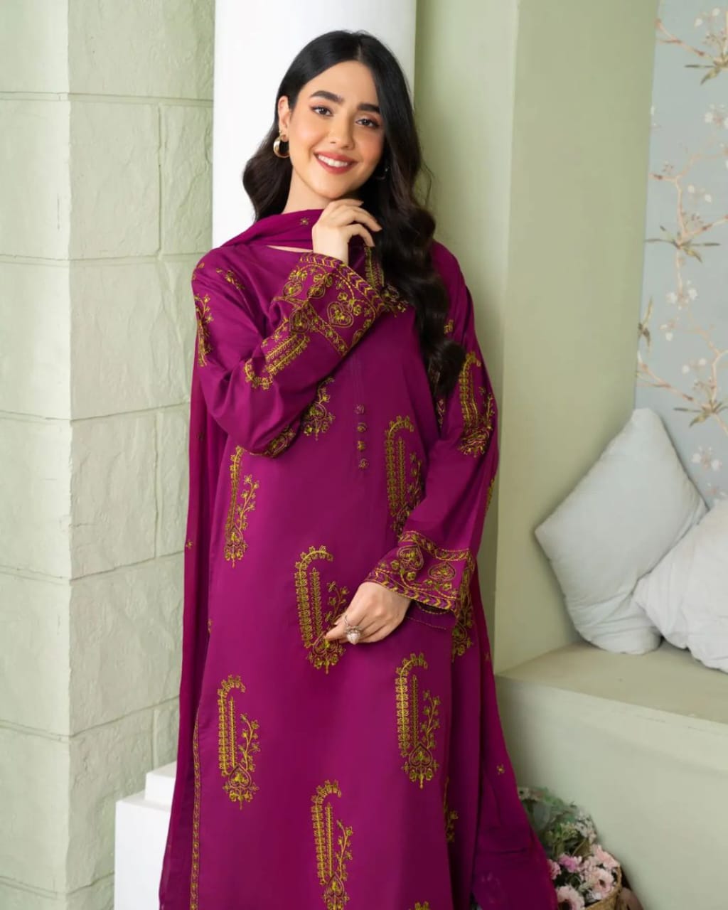 JASMINE EMB LONG LENGHT
