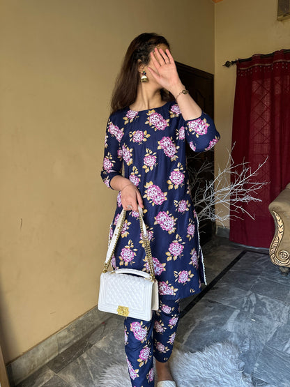 Gulaab Printed Co-Ords – Stylish Print with a Touch of Elegance