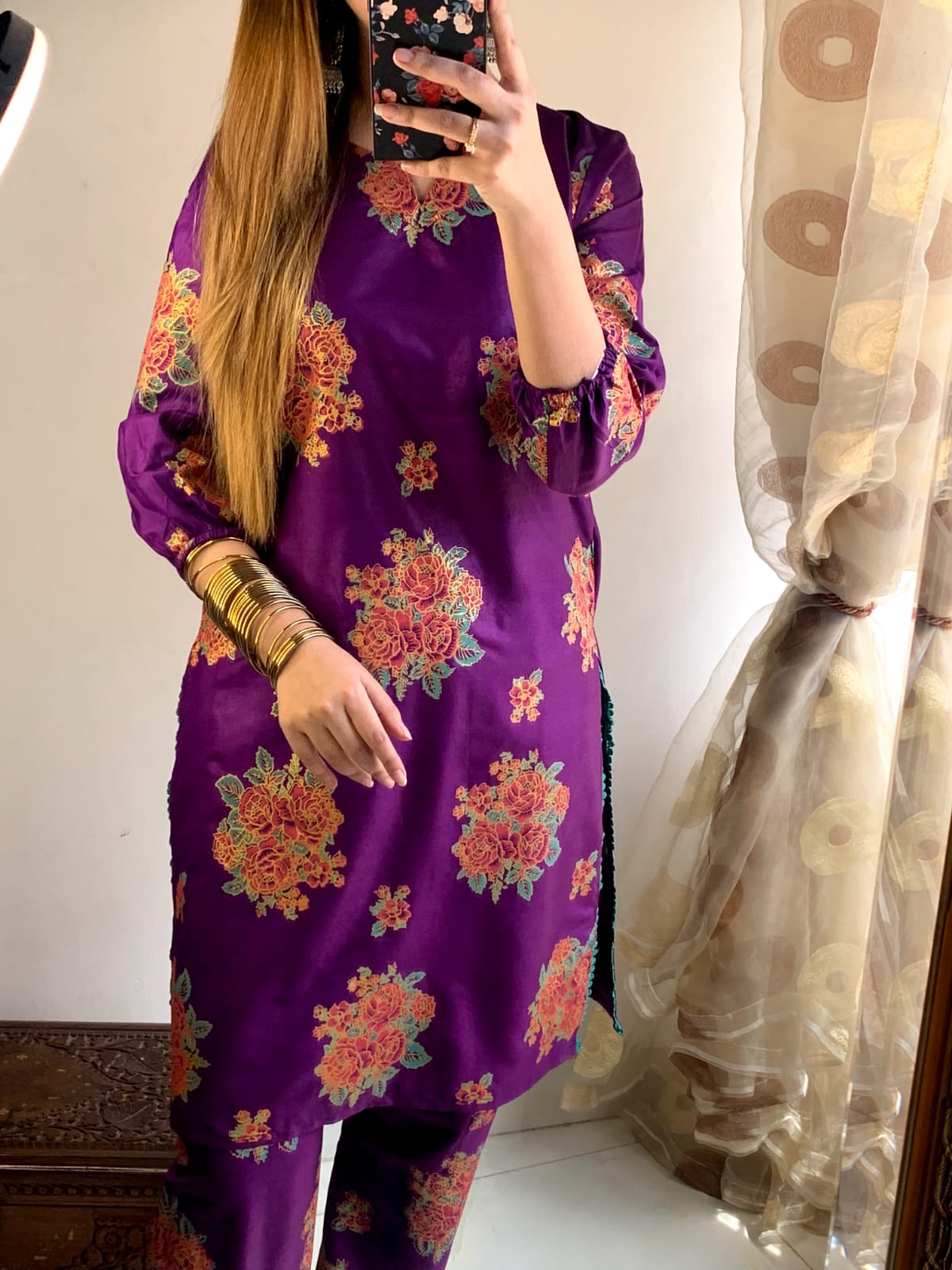 New Gulaab Print Dress – Chic Floral Pattern for Every Occasion