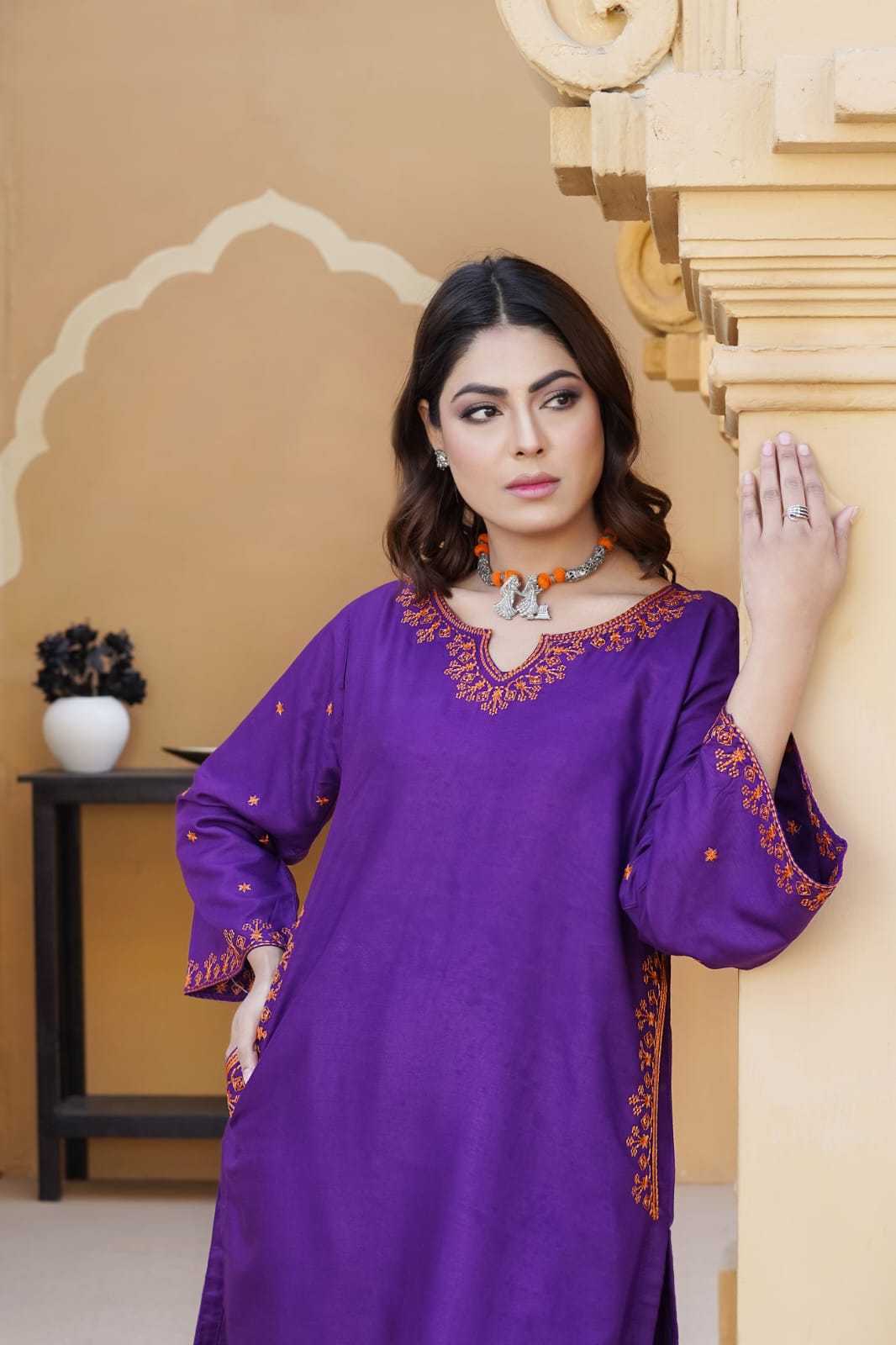 Anaya POCKET Embroidered 2Pc Stitched