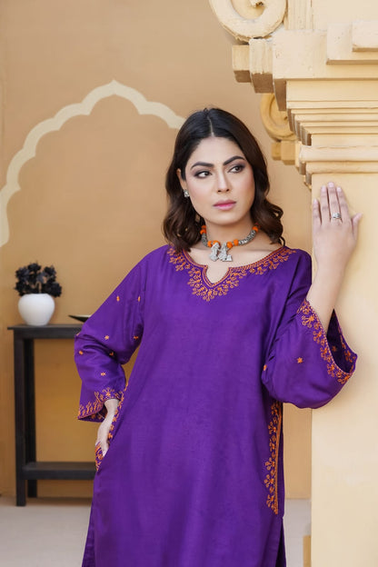 Anaya POCKET Embroidered 2Pc Stitched