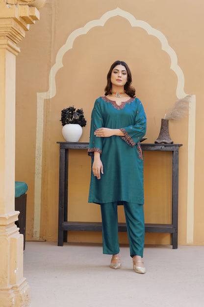 Anaya POCKET Embroidered 2Pc Stitched