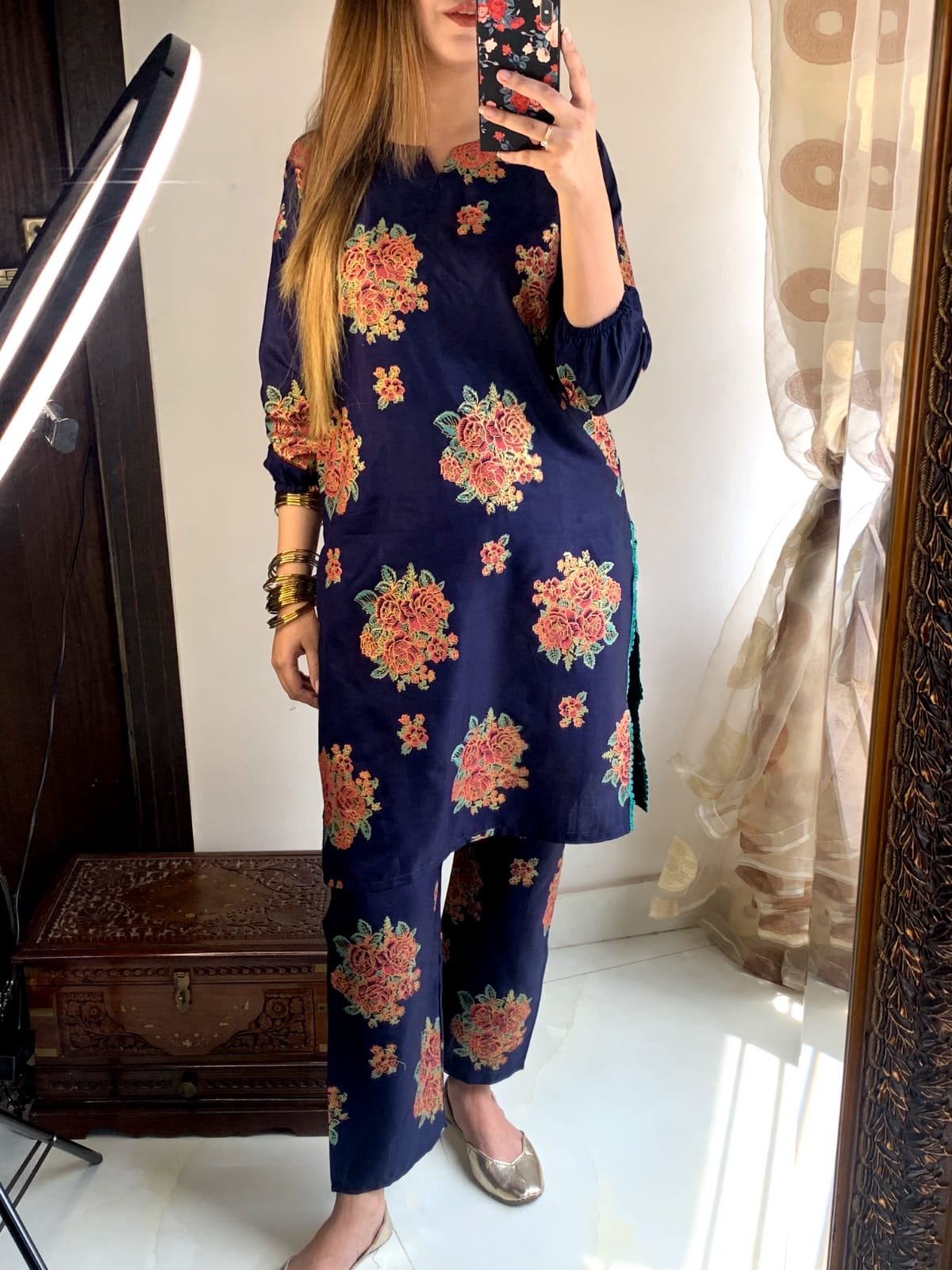 New Gulaab Print Dress – Chic Floral Pattern for Every Occasion