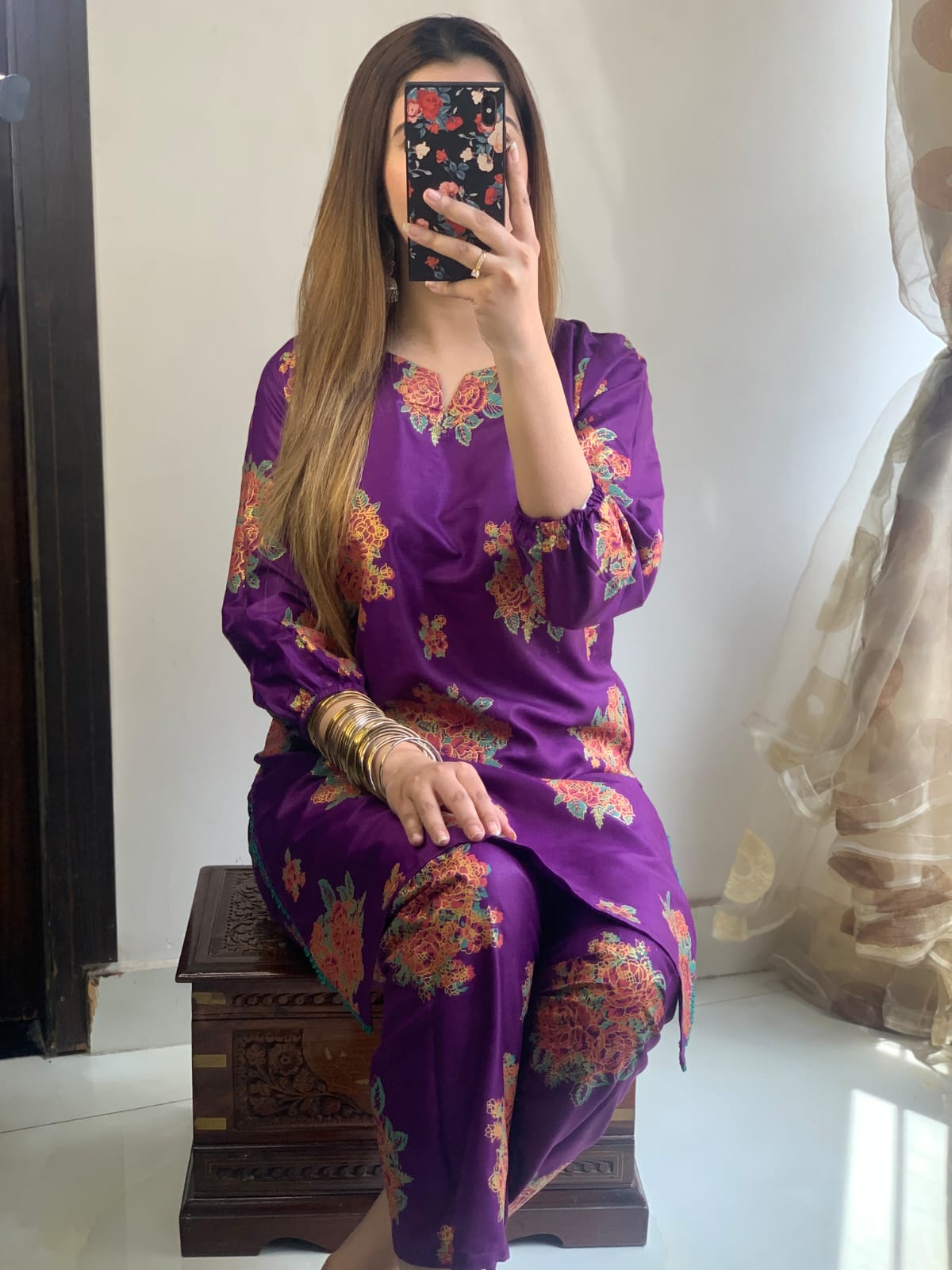 New Gulaab Print Dress – Chic Floral Pattern for Every Occasion