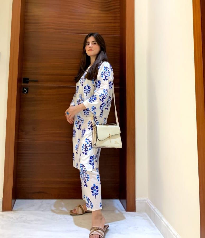 KANWAL Printed Stitched 2 Piece Suit Co-Ords