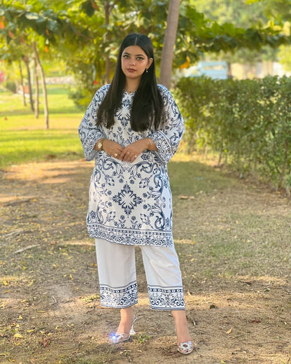 Rainbow Printed Stitched 2 Piece Suit Co-Ords